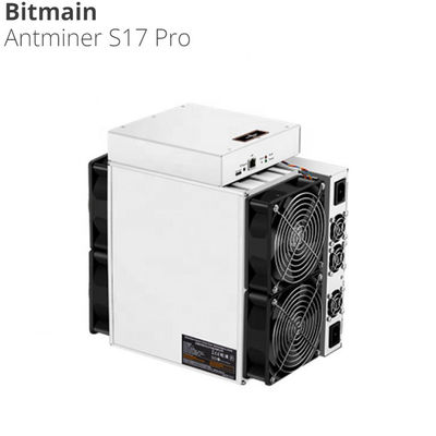 Máquina de mineração 53th - 76th 2100W-3300W do mineiro de BTC Asic Bitmain Antminer S17 S17Pro Bitcoin