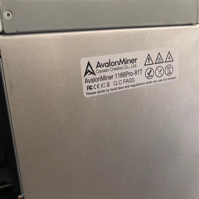 Canaan Avalon 1166 pro 81t, mineiro do blockchain da máquina de mineração de Bitcoin Asic
