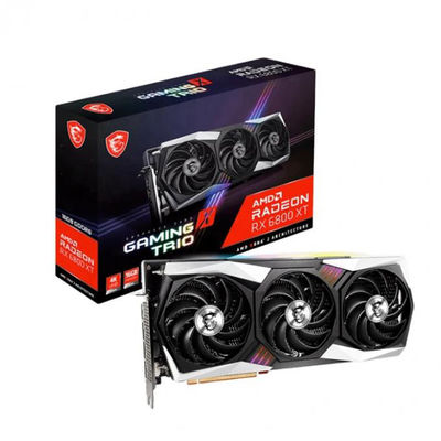 cartões gráficos Radeon RX 6800 XT 16GB GDDR6 de Rig Non LHR da mineração 2360MHz