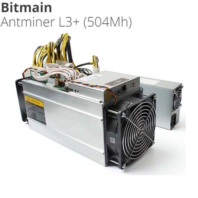 Ferramenta de mineração da moeda do doge de Machine Scrypt 800W Litecoin do mineiro de LTC DOGECOIN Antminer L3+ 504m Asic