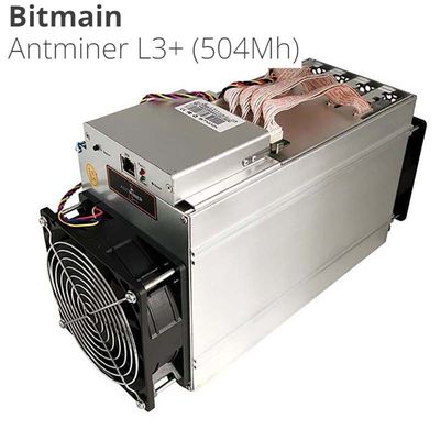 Ferramenta de mineração da moeda do doge de Machine Scrypt 800W Litecoin do mineiro de LTC DOGECOIN Antminer L3+ 504m Asic
