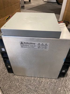 Mineiro Machine Avalon A1246 83t 3150W SHA256 Algorythm de Blockchian Asic
