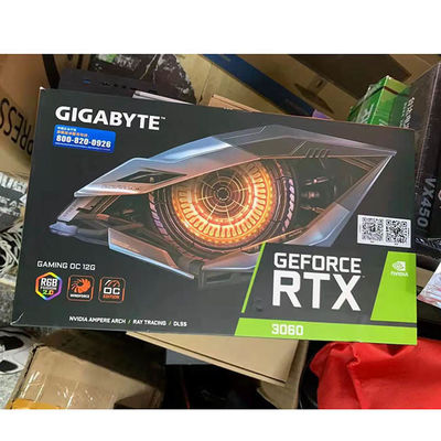 Cartões gráficos GDDR6 12GB de RTX 3060 não LHR para o equipamento da mineração de GPU