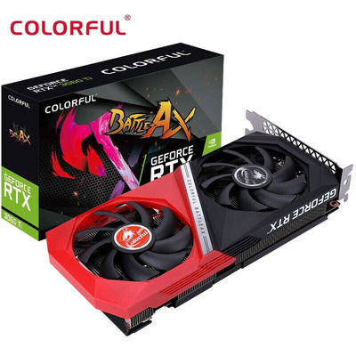 Perseguição discreta Desktop da luz do DUO V2 LHR de GeForces RTX3060Ti da placa gráfica